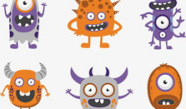 小怪兽漫画,小怪兽的奇幻冒险之旅